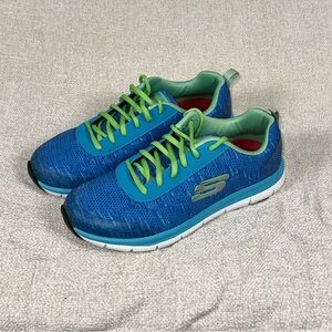 Skechers Air-Cooled Memory Foam Slip Resistant EH Shoes size 9.5